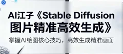 AI江子《Stable Diffusion图片精准高效生成》