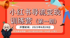 小红书导流变现营,公域导私域,适用多数平台,一线实操实战团队总结,真正实战,全是细节!