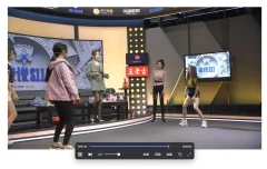 虎牙-虎说S11观赛特别节目腿秀身材柔声细语