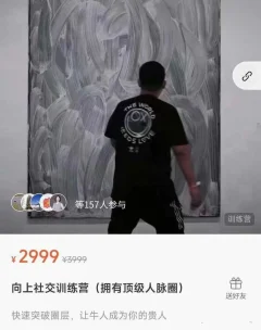 向上社交训练营(拥有顶级人脉圈)