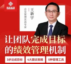 王新宇让团队完成目标的绩效管理机制