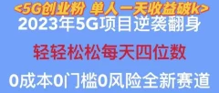 2023年最新自动裂变5g创业粉项目,日进斗金,单天引流100+秒返号卡渠道+引流方法+变现话术