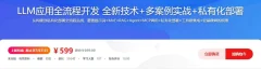 LLM应用全流程开发 全新技术+多案例实战+私有化部署
