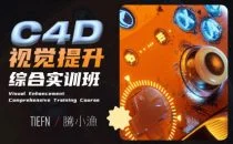 腾小渔C4D视觉提升综合实训班2023年
