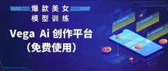 Vega AI创作平台,手把手教你制作爆款美女模型视频