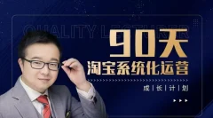 90天淘宝系统化运营,从入门到精通