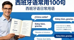 西班牙语常用100句视频_西班牙语日常用语