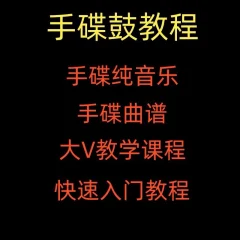 手碟教程视频教学初学入门课程handpan手碟鼓零基础自学打击乐器