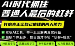 六叔的AI实战课(更新3月)