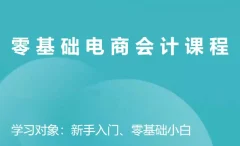 电商财务零基础入门,基础认知+基础实操+进阶突破,轻松掌握