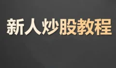 炒股入门课程 股票基础知识
