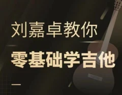 抖音刘嘉卓指弹吉他课程(基础技巧篇+进阶技巧篇+终极技巧篇)