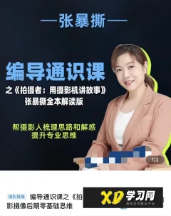 张暴撕-编导通识课之《拍摄者:用摄影机讲故事》张暴撕全本解读版